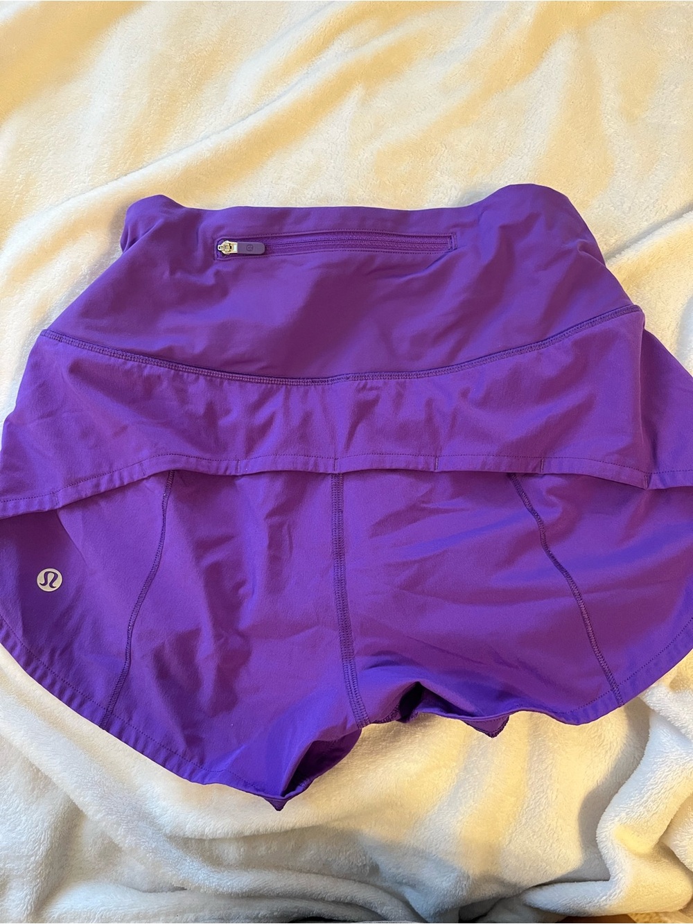 Lululemon Speed Up shorts💜 - Picture 2 of 3